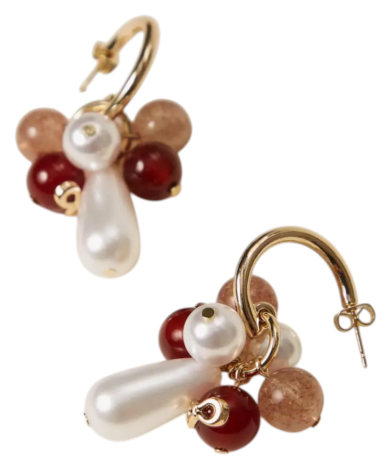 Orecchini donna eleganti multicolor bicolor Twinset