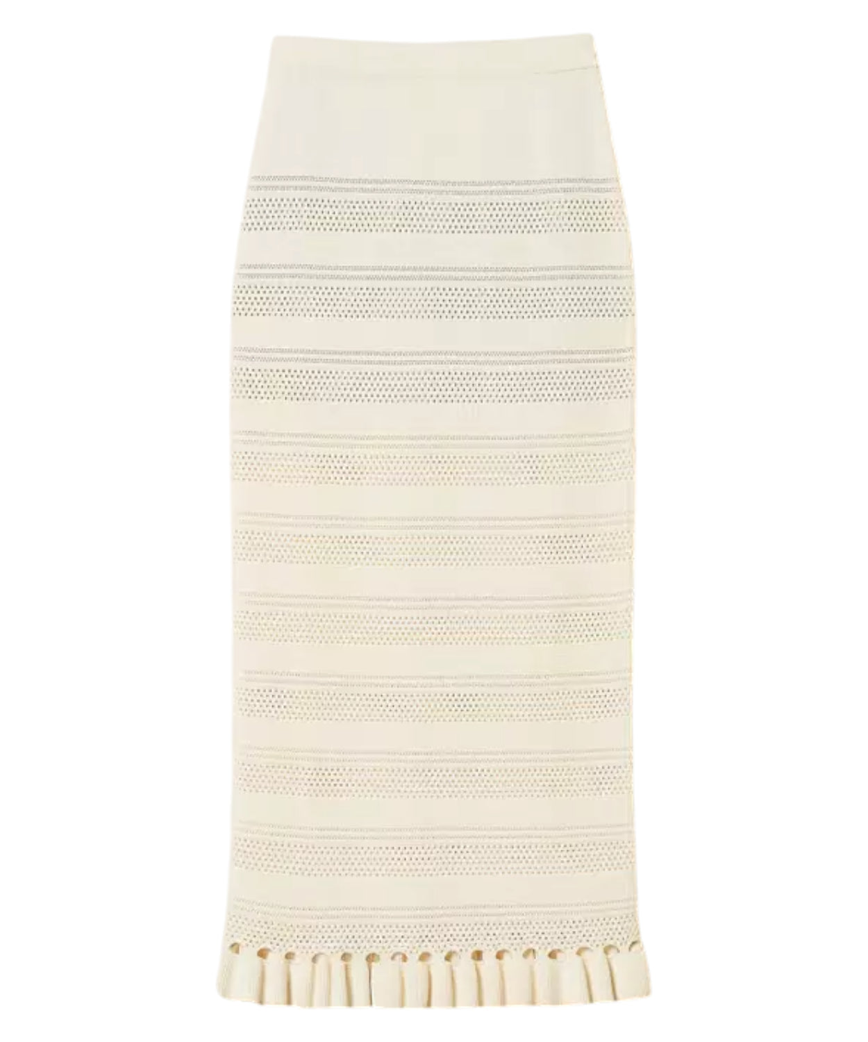 Gonna Longuette Maglia con Volant Twinset