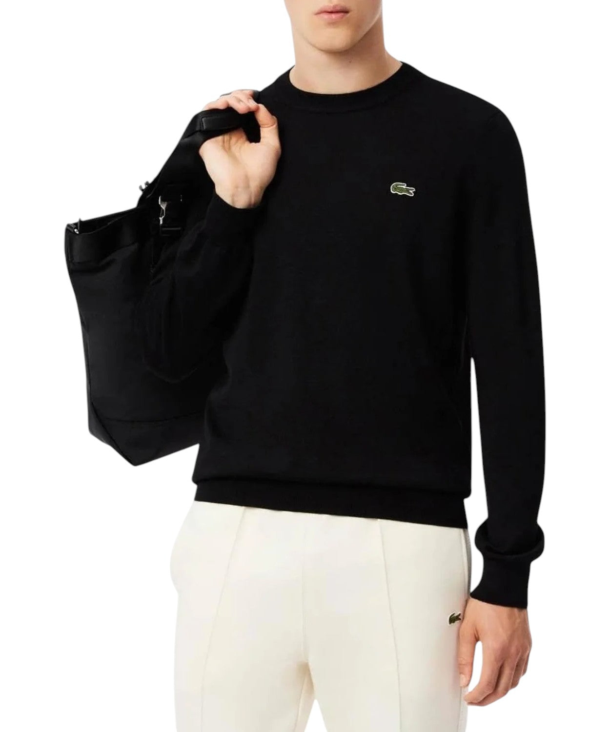 Lacoste Maglione Uomo Misto Lana - Comfort e Stile
