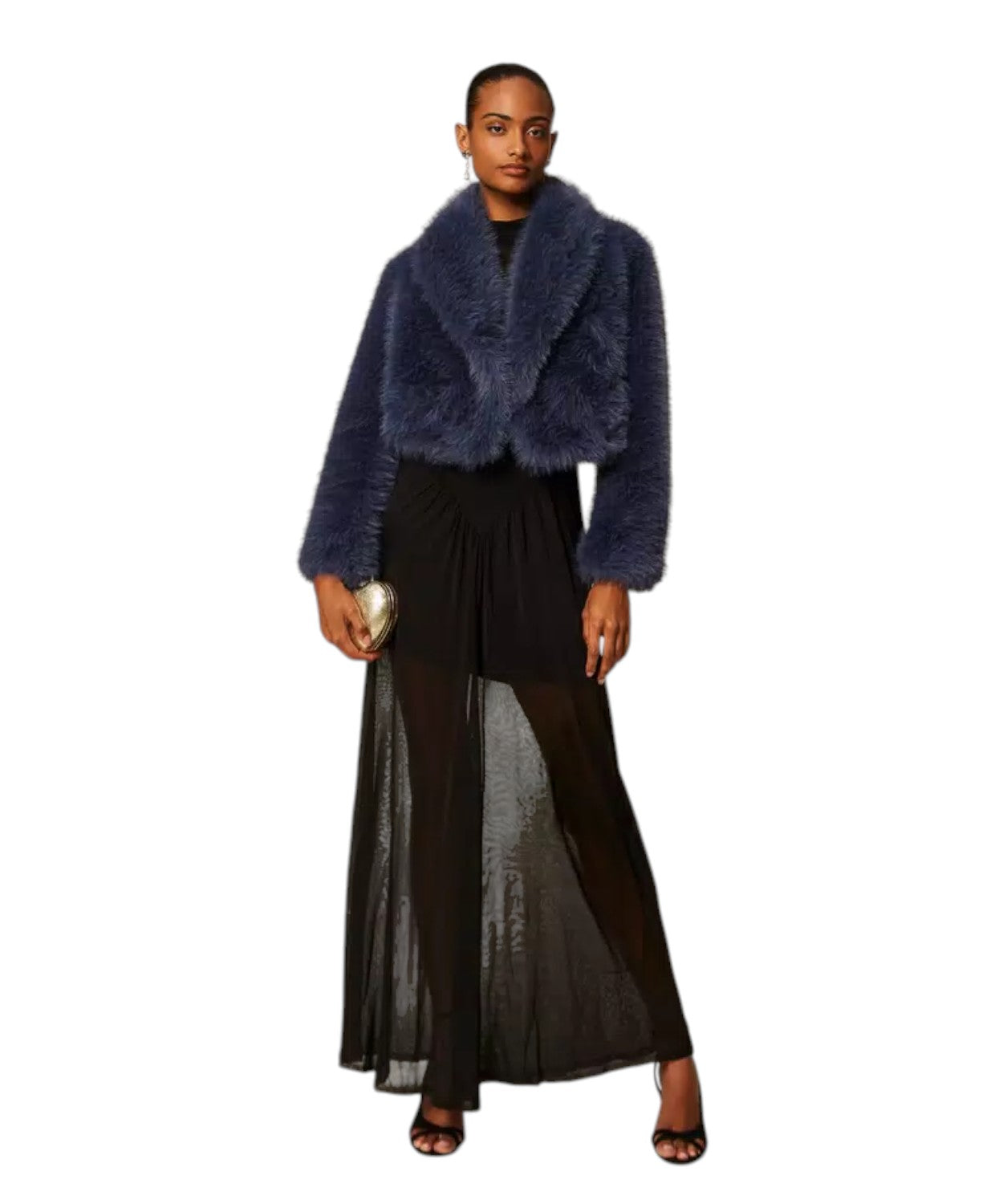 Giacca Corta Donna in Faux Fur Twinset