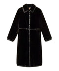 Cappotto Donna in Faux Fur con Colletto