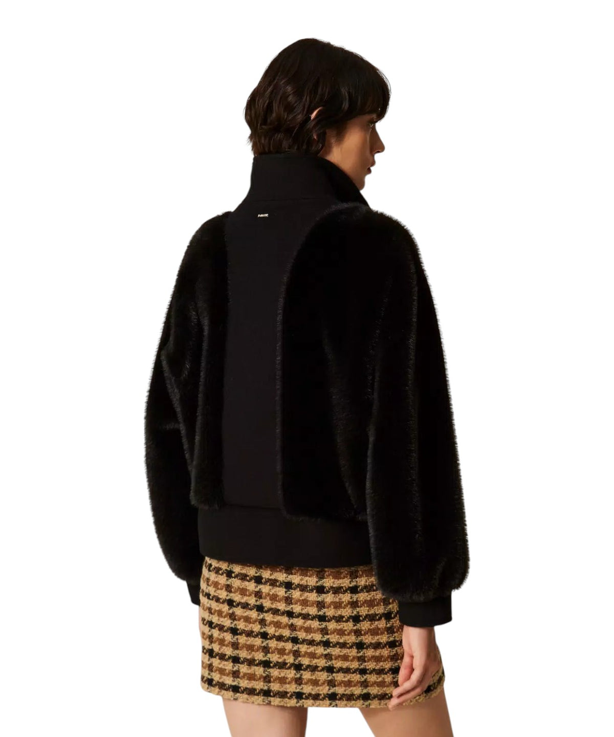 Bomber Donna in Faux Fur