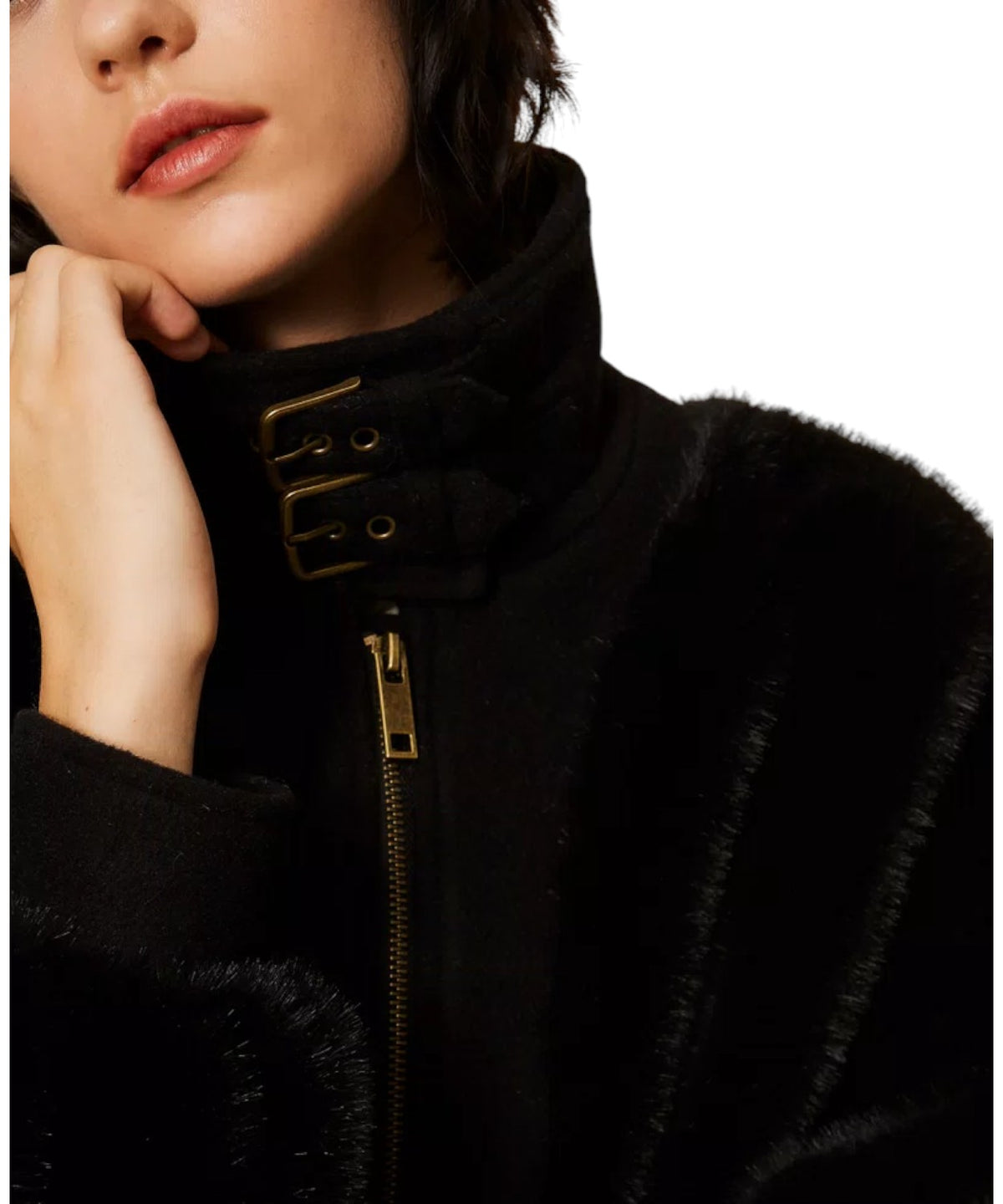 Bomber Donna in Faux Fur