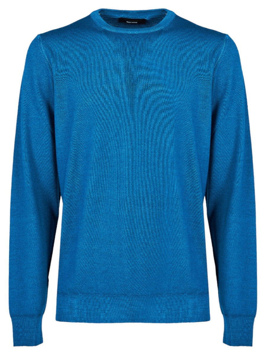 Maglia Girocollo Uomo in Lana Merinos 100%-JEORDIE'S-Maglieria-Vittorio Citro Boutique