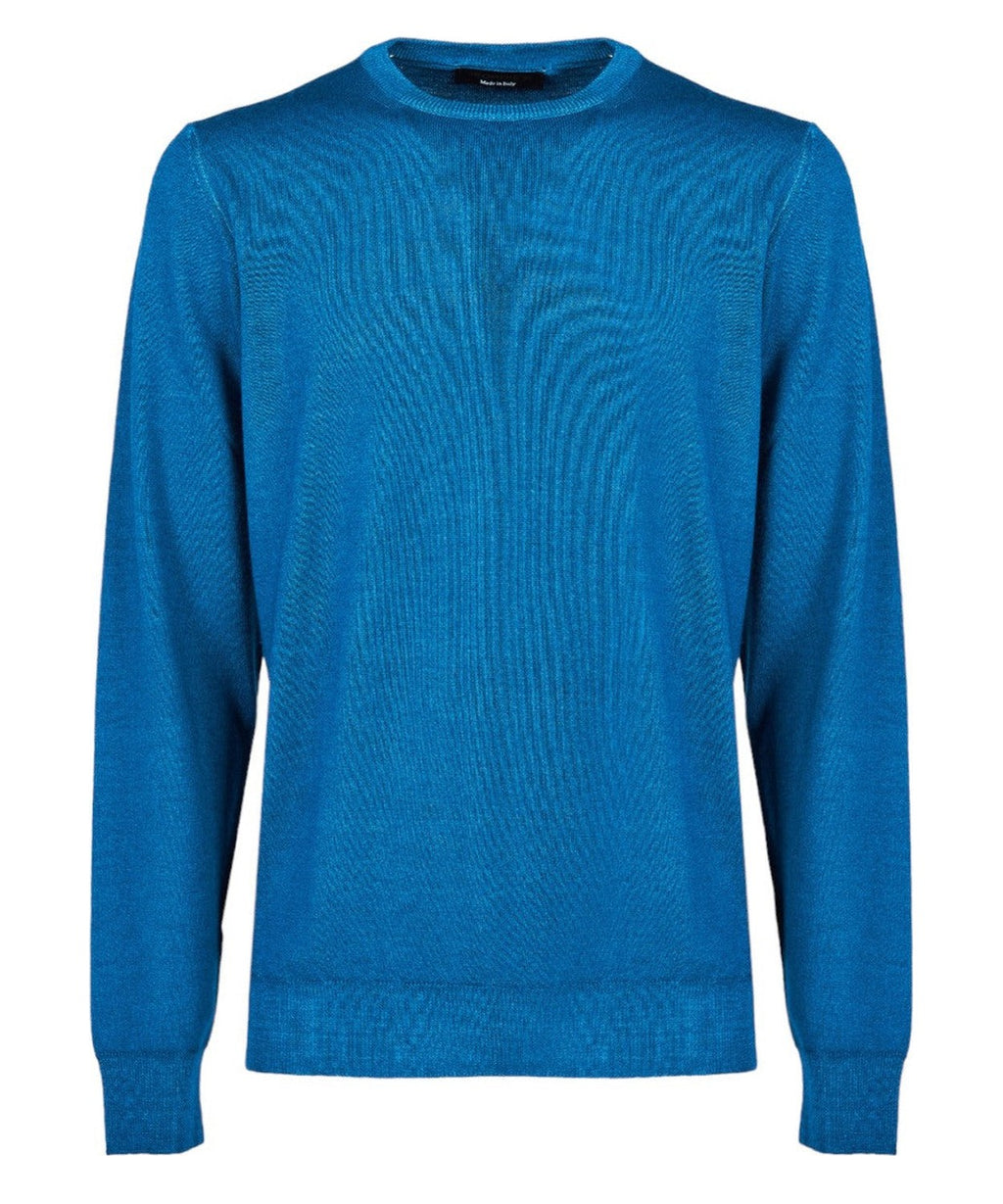 Maglia Girocollo Uomo in Lana Merinos 100%-JEORDIE'S-Maglieria-Vittorio Citro Boutique