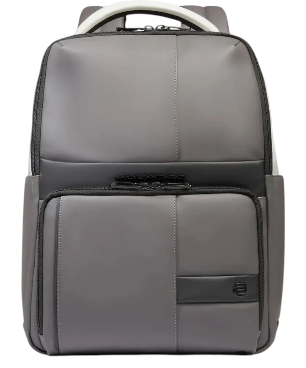 Mochila Piquadro para portátil de 14 pulgadas en poliuretano