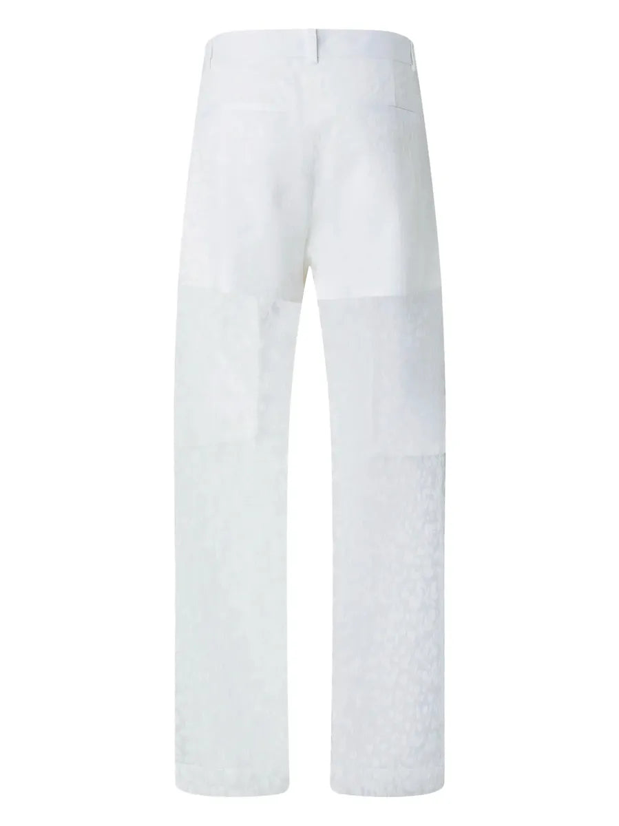 Pantaloni cargo in georgette con fodera e maxi tasche-Pantaloni-Pinko-Vittorio Citro Boutique