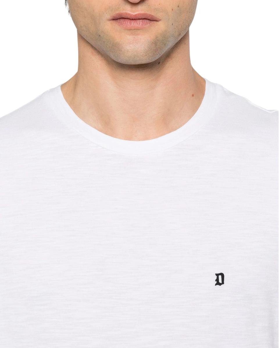 T-shirt con logo gommato-T-shirt-Dondup-Vittorio Citro Boutique