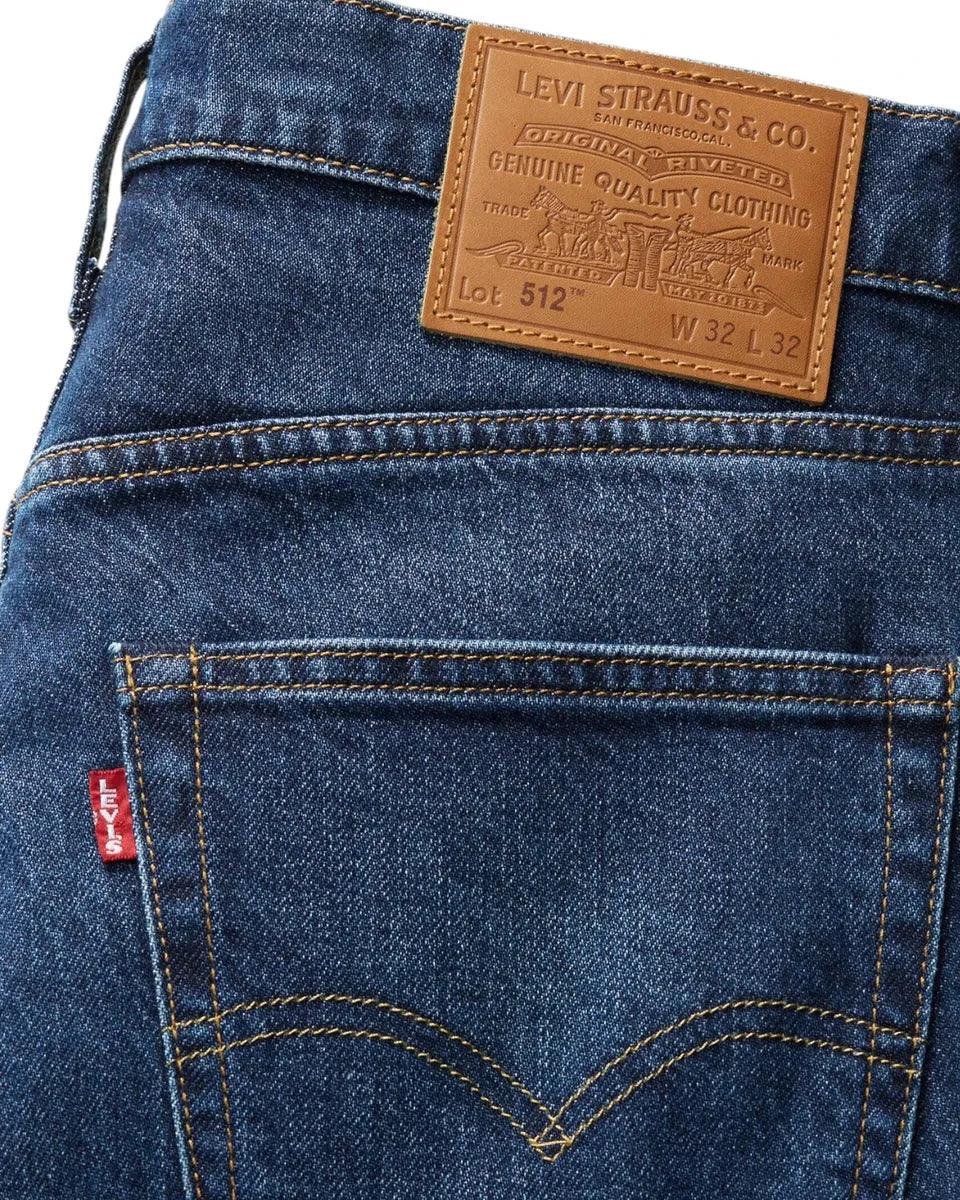 Jeans Levi's Uomo 512™ Slim Affusolati Jack Of All Trades Blu