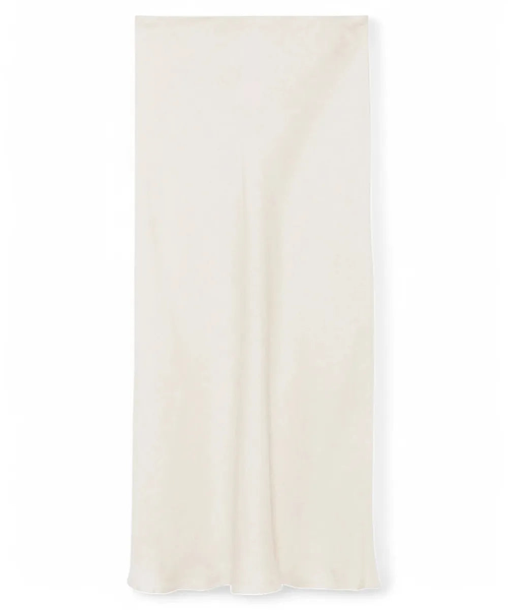 Gonna Lunga in 100% Lino con Vita Elasticizzata-Twinset-Gonne-Vittorio Citro Boutique