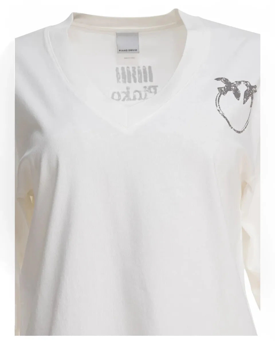 T-shirt Suez a Trapezio-Pinko-T-shirt-Vittorio Citro Boutique