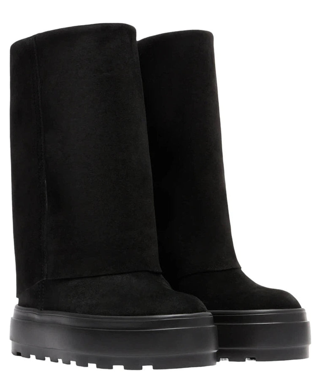 Stivali New Double Face Reversibili in Camoscio-Casadei-Stivali-Vittorio Citro Boutique