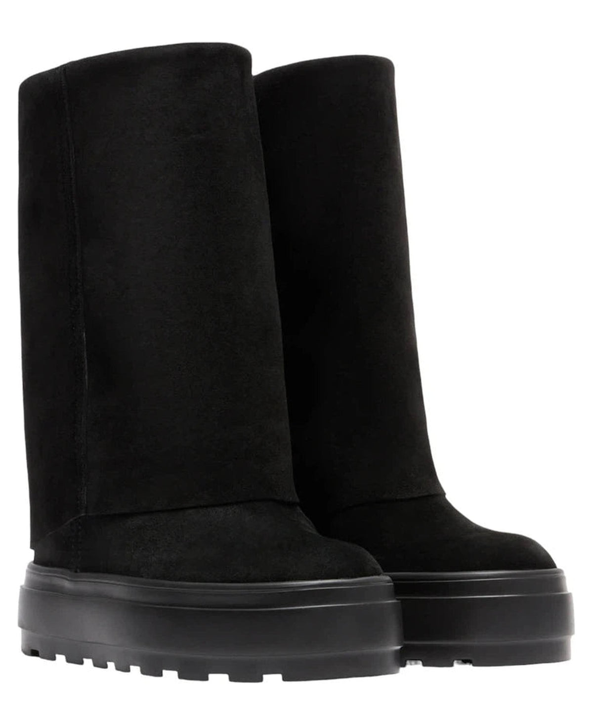 Stivali New Double Face Reversibili in Camoscio-Casadei-Stivali-Vittorio Citro Boutique
