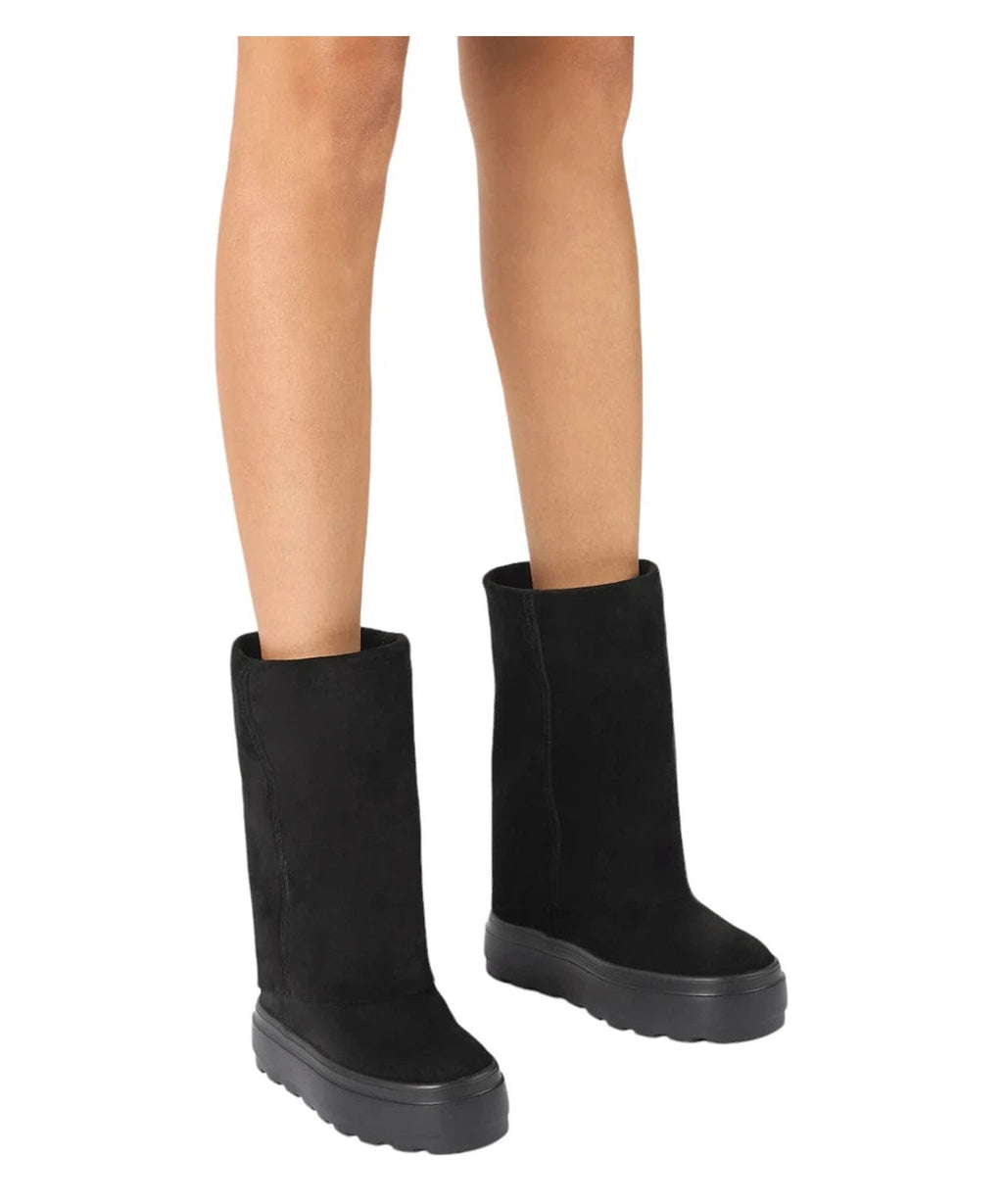 Stivali New Double Face Reversibili in Camoscio-Casadei-Stivali-Vittorio Citro Boutique