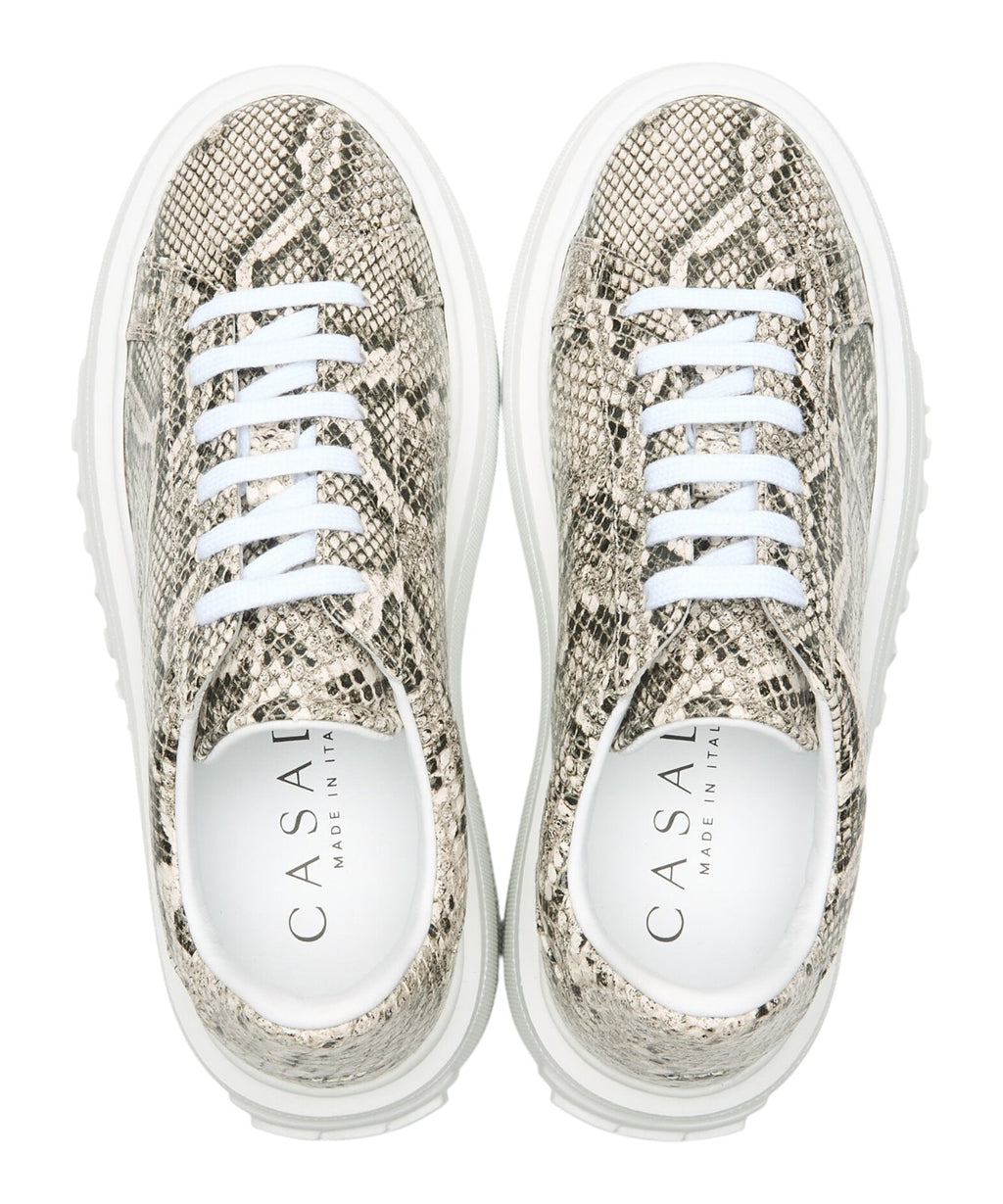 Sneakers Casadei Nexus Basilisco in vitello pitonato