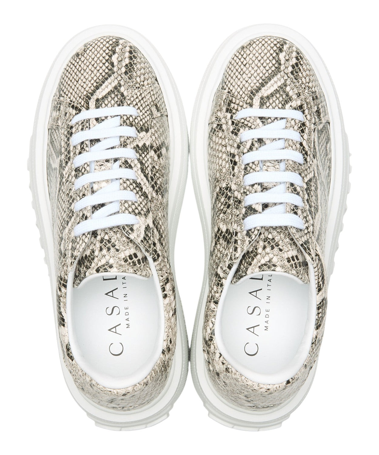 Sneakers Casadei Nexus Basilisco in vitello pitonato