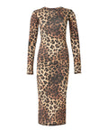 Vestito Leopardato GCDS in Cotone per Donna