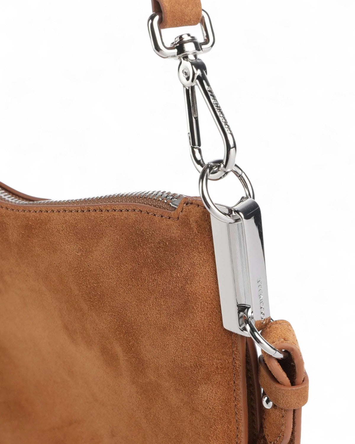 Borsa Sunup Suede Medium Camoscio con Tracolla-Coccinelle-Borse a spalla-Vittorio Citro Boutique