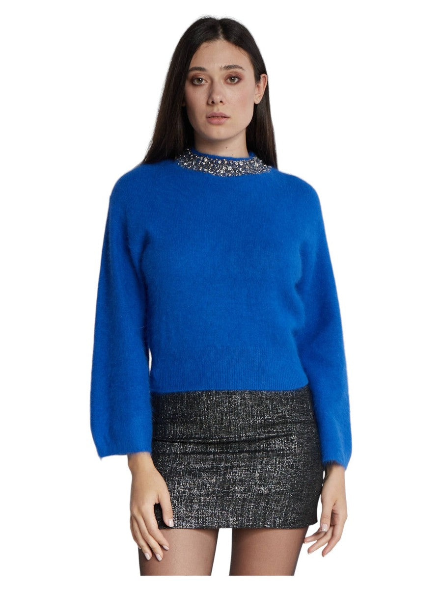 Pullover ricamo Kimon-Liu-Jo-Maglieria-Vittorio Citro Boutique