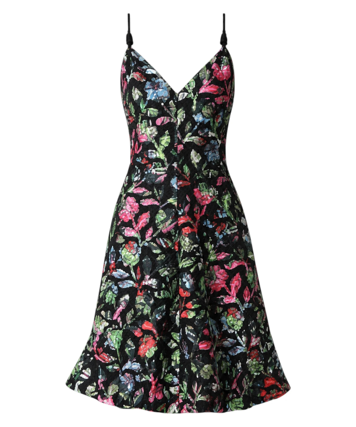 Spaghettibandjurk met bloemenprint Emporio Armani