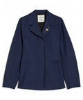 Blazer Rounded in Lino e Viscosa-Marella-Giacche-Vittorio Citro Boutique