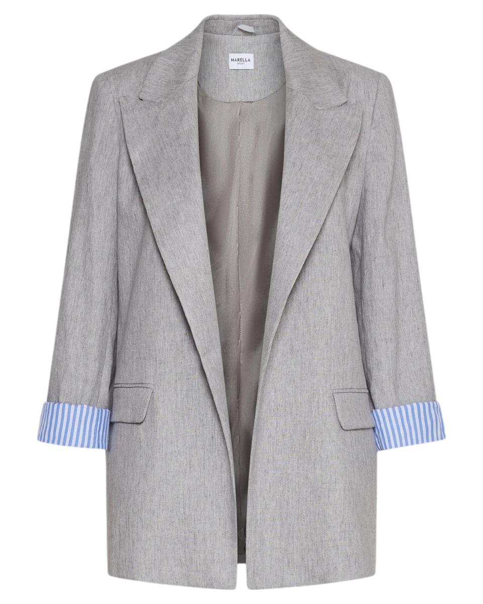 Blazer in Misto Lino Stretch-Marella-Giacche-Vittorio Citro Boutique