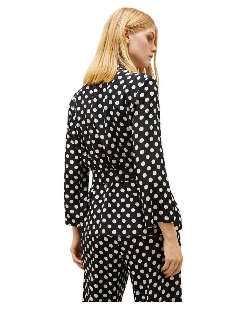 Blazer in Seta con Cintura-Marella-Giacche-Vittorio Citro Boutique