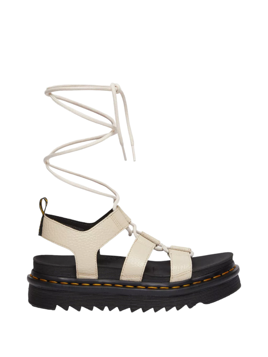 Sandali nartilla in pelle con lacci-Sandali-Dr. Martens-Vittorio Citro Boutique