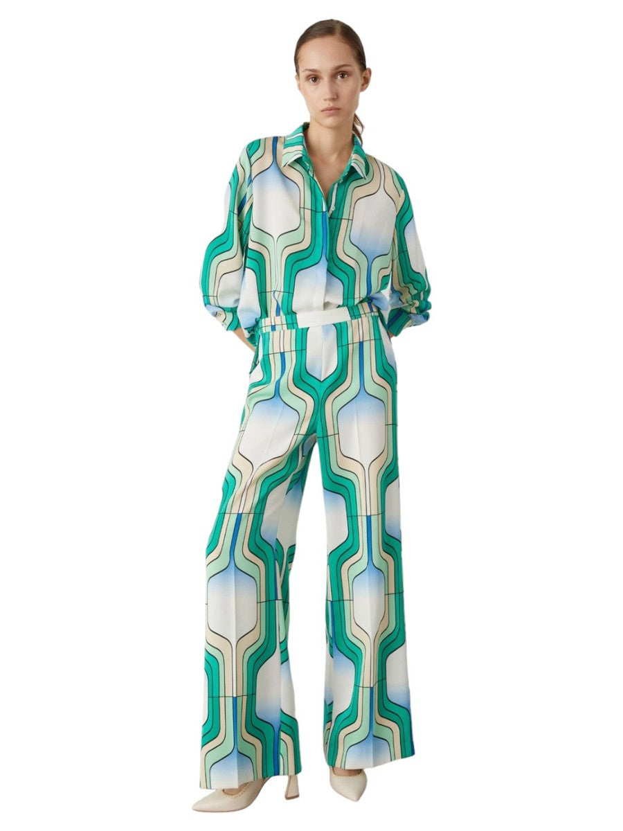 Pantaloni Addirsi in Satin Morbidi-Marella-Pantaloni-Vittorio Citro Boutique