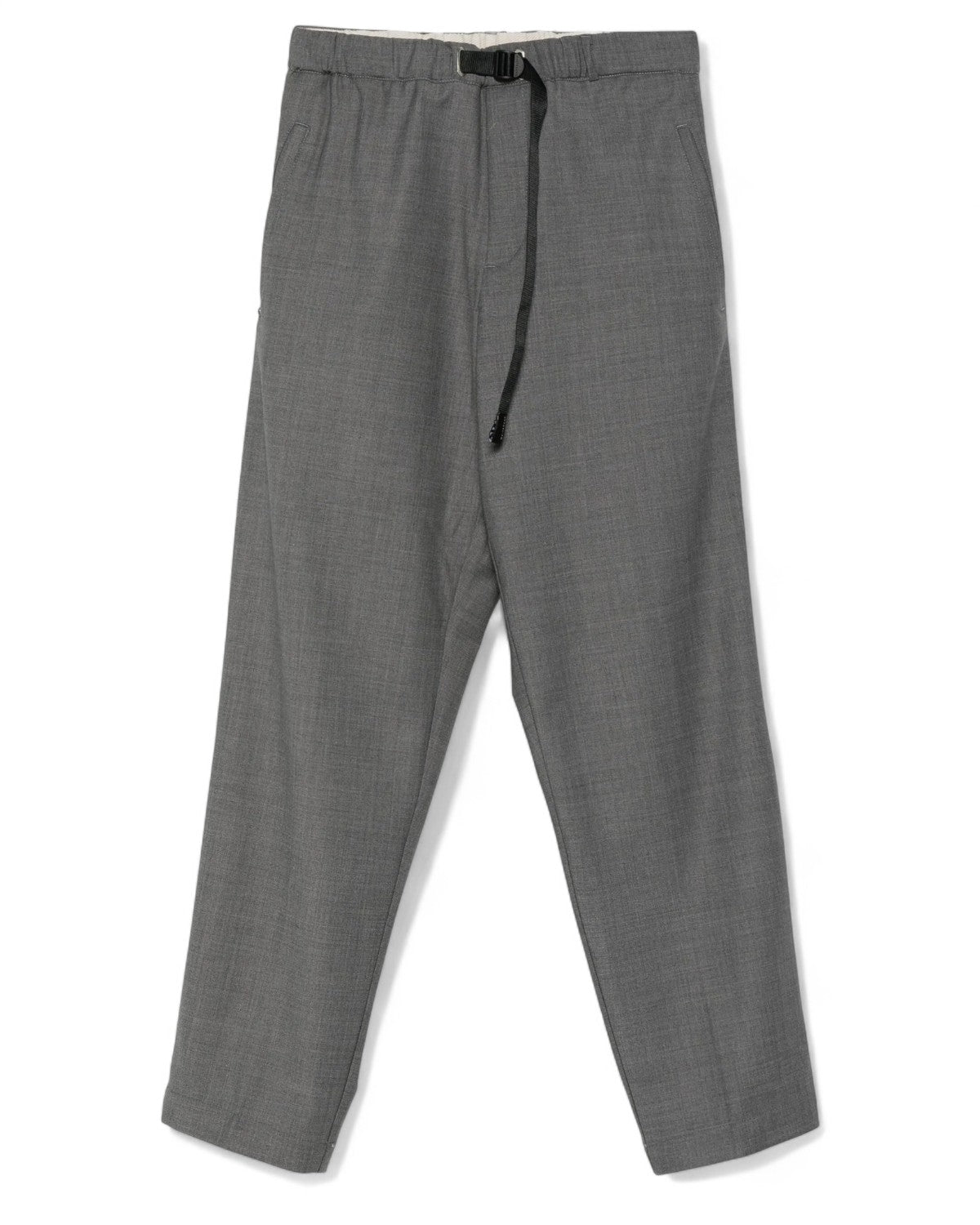 Pantaloni con cintura a fibbia interna-WHITE SAND-Pantaloni-Vittorio Citro Boutique