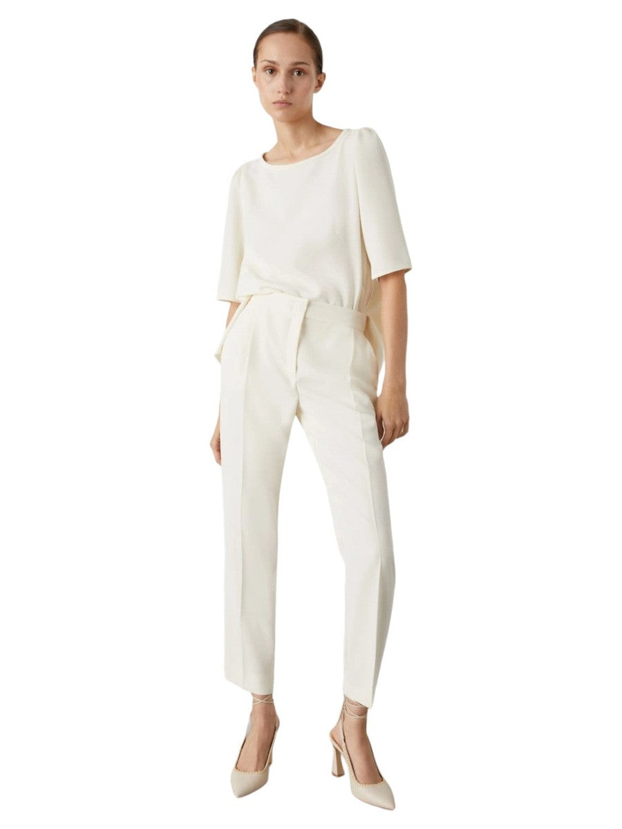 Pantaloni Izabel in Crêpe-Marella-Pantaloni-Vittorio Citro Boutique