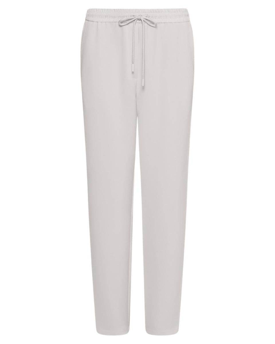 Jogger Fluidi in Triacetato con Coulisse in Seta-Marella-Pantaloni-Vittorio Citro Boutique