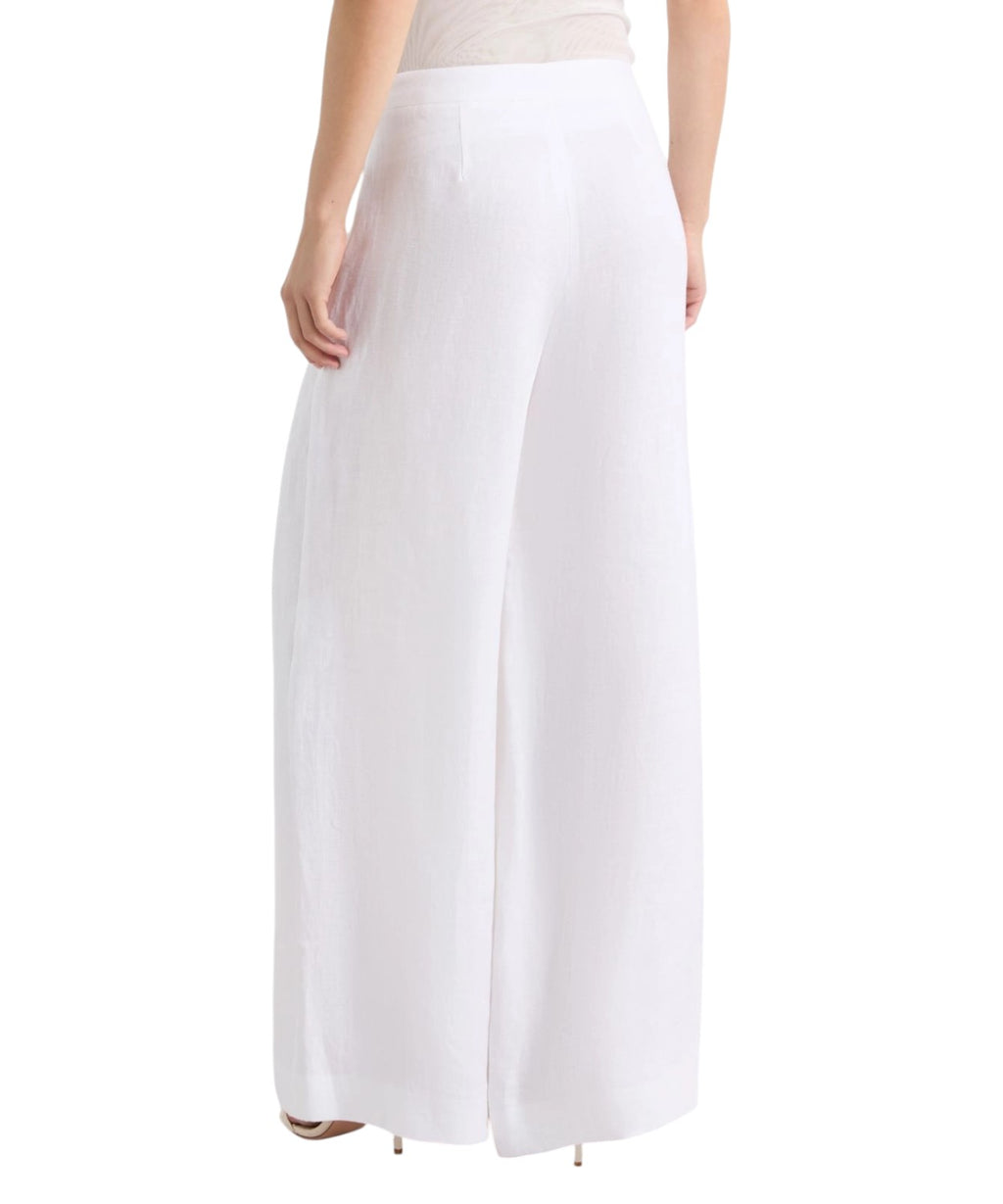 Pantalon Wide Leg in DéLavé linnen