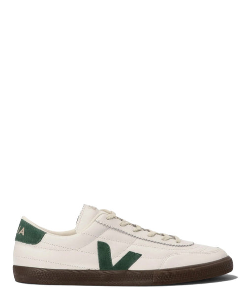 VEJA Panenka Leather White Cyprus Eagle Sneaker in Pelle