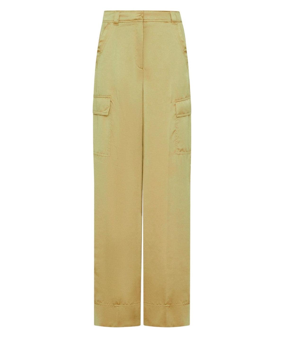 Pantaloni Cargo KHAT in Raso Satin-Marella-Pantaloni-Vittorio Citro Boutique