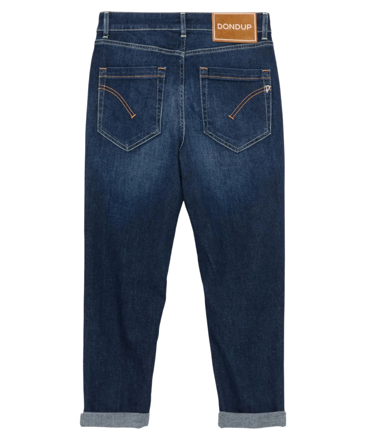Jeans Koons blu scuro con bottoni-Dondup-Jeans-Vittorio Citro Boutique