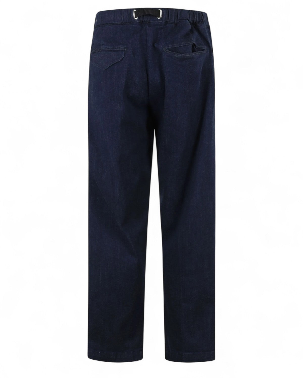 Pantaloni con cintura a fibbia interna-WHITE SAND-Pantaloni-Vittorio Citro Boutique