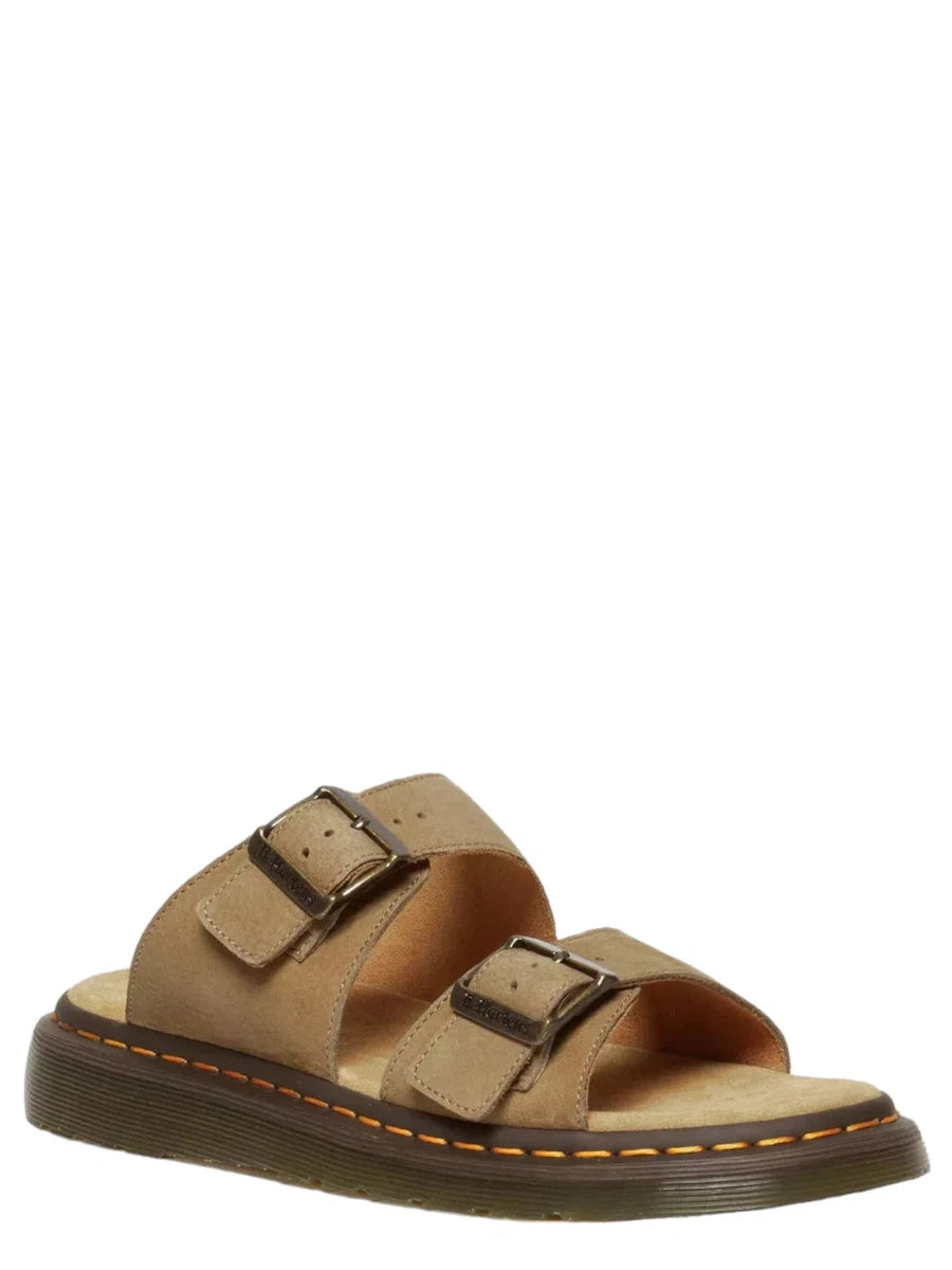 Sandali Josef in Nabuk con Fibbia-Dr. Martens-Sandali-Vittorio Citro Boutique