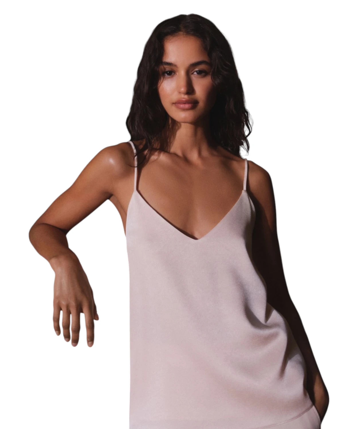 Top Marella Rupia Satin con Spalline Sottili