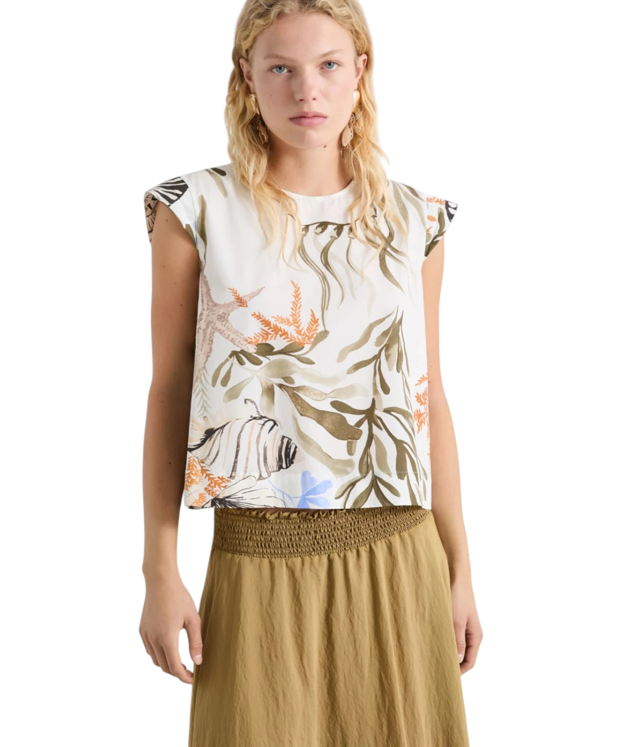 Top AFFINE Cotone Stretch Marella