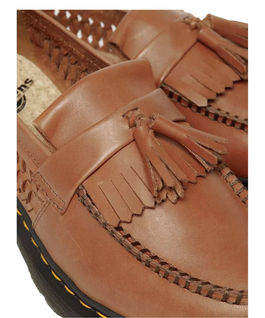 Adrian Tassel Loafer in Pelle Carrara-Dr. Martens-Mocassini-Vittorio Citro Boutique