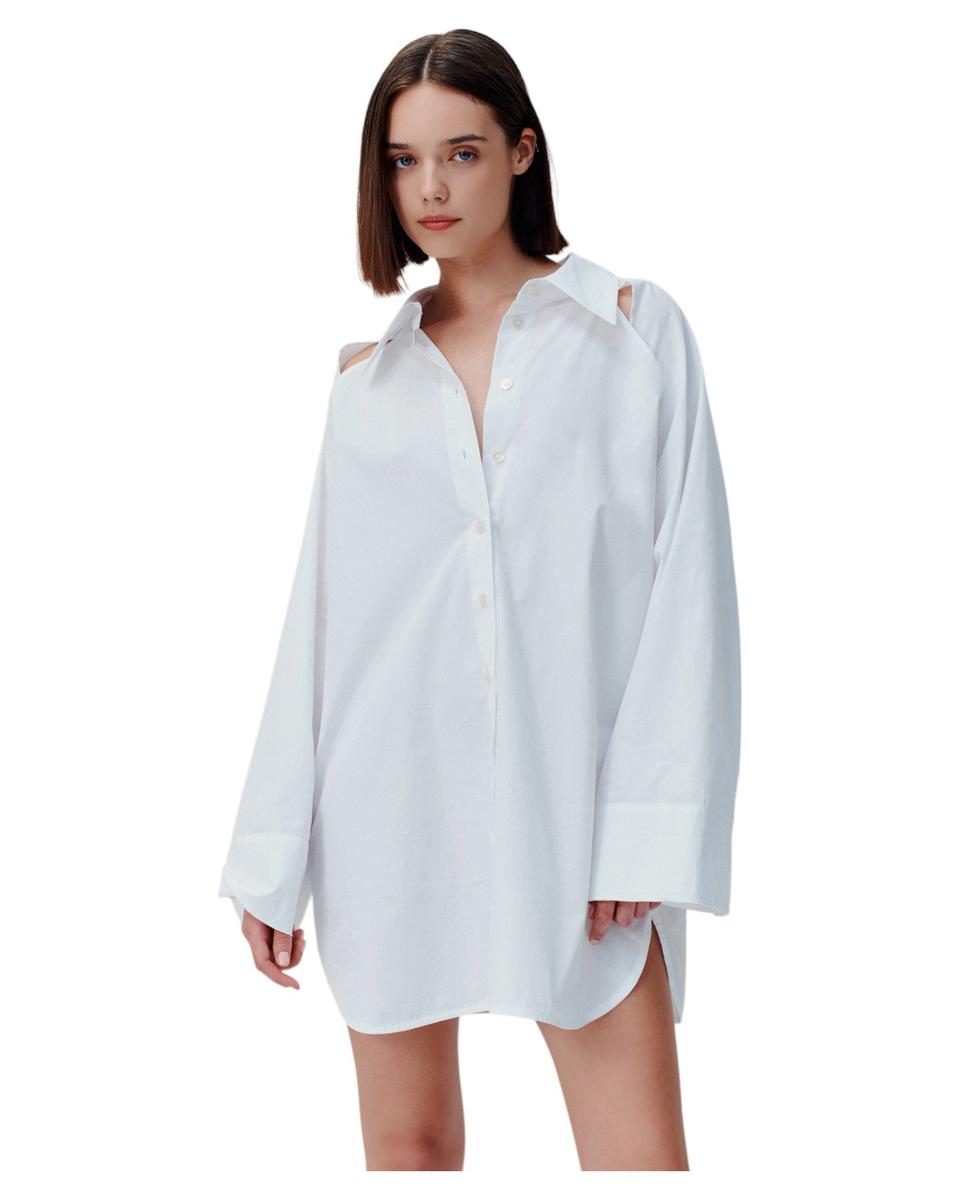 Maxi Camicia in Popeline-Marella-Camicie-Vittorio Citro Boutique