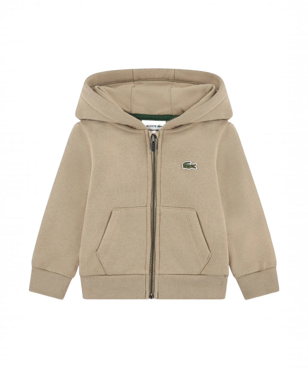 Completo tuta Lacoste per bambini con cappuccio