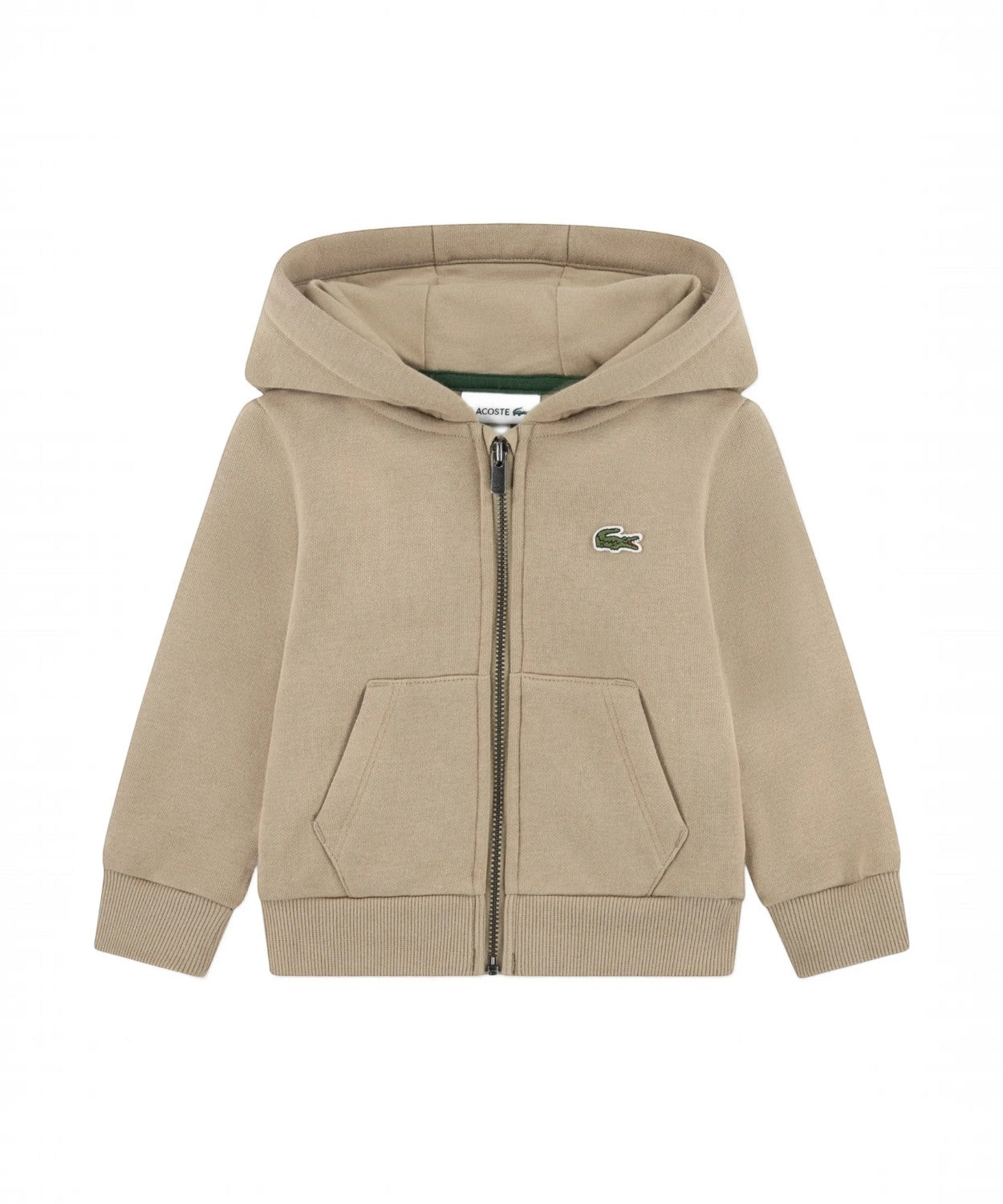 Completo tuta Lacoste per bambini con cappuccio