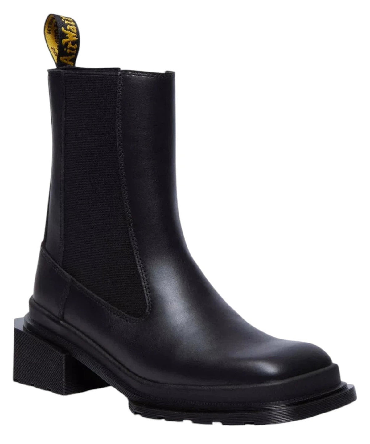 Stivaletti Chelsea Maybole in pelle con punta quadrata-Dr. Martens-Stivali-Vittorio Citro Boutique