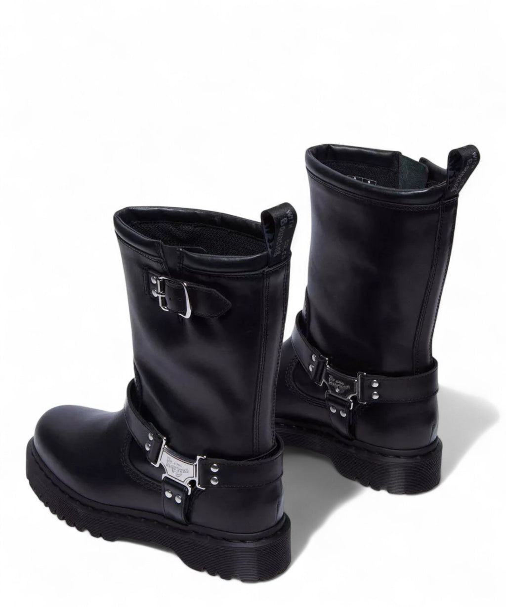 Stivali Biker Anistone Hi in Pelle Wanama-Dr. Martens-Stivali-Vittorio Citro Boutique