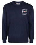 Maglione Heron Light con ricamo Mickey Mouse-Mc2 Saint Barth-Maglieria-Vittorio Citro Boutique