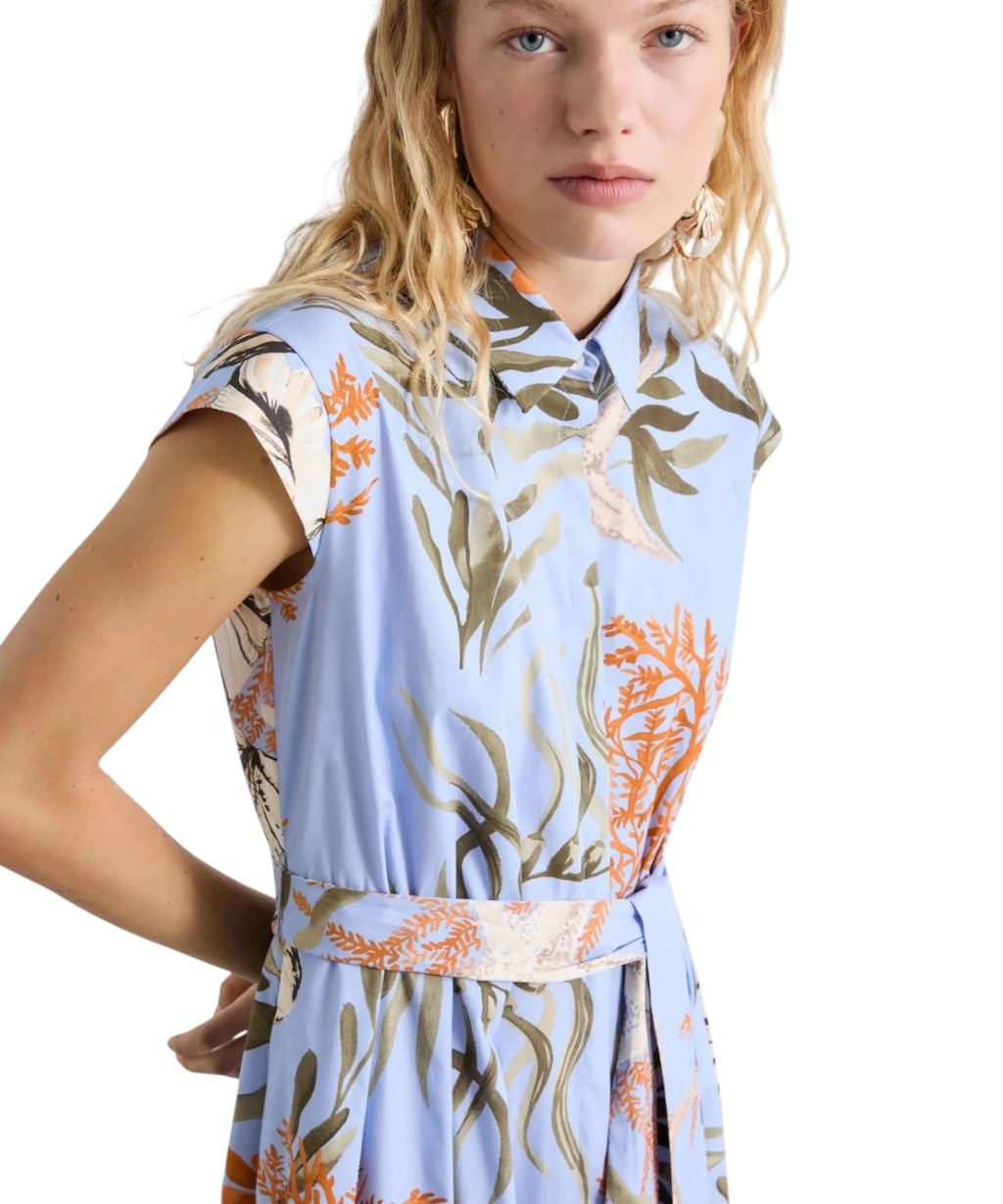 Abito Chemisier Marella PADANA in Popeline Stretch