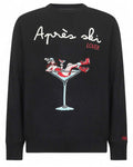 Maglione Heron Light con ricamo Apres ski-Mc2 Saint Barth-Maglieria-Vittorio Citro Boutique