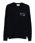 Maglione Heron Light con ricamo "Amo cortina da un pezzo"-Mc2 Saint Barth-Maglieria-Vittorio Citro Boutique